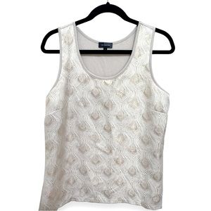 The Limited Shimmery Beige Tank Top